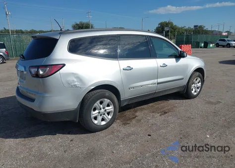 2015 Chevrolet Traverse Ls из США, поврежденный, VIN 1GNKRFED9FJ362013